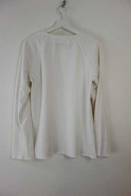 Ivory Evil Eye Print Cotton Jersey Sweatshirt