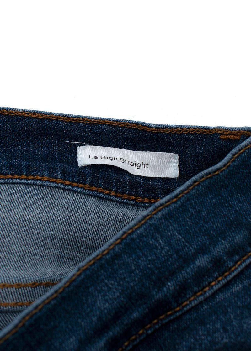 Frame Le High Straight Jeans