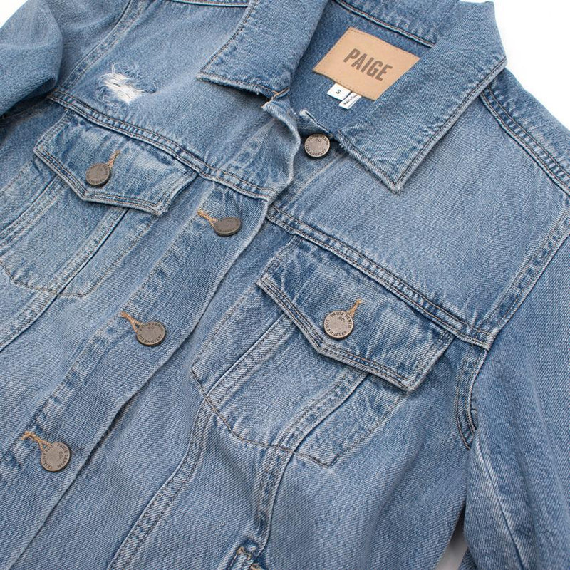 Paige Pierced Rowan Denim Jacket