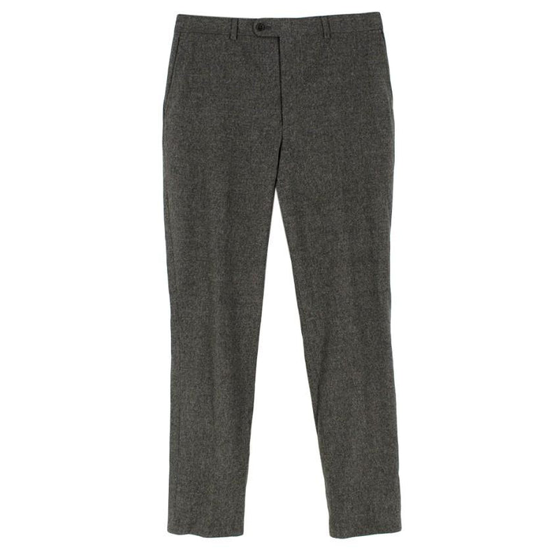 Corneliani Men's Grey Virgin Wool Single Breasted Suit