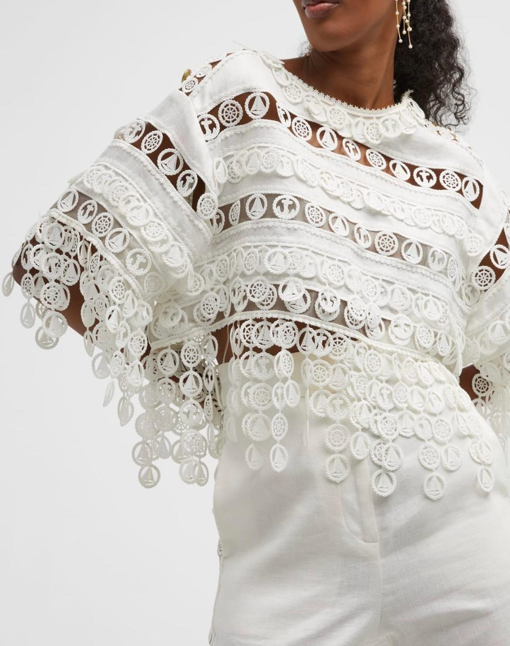 Zimmermann High Tide Nautical Top
