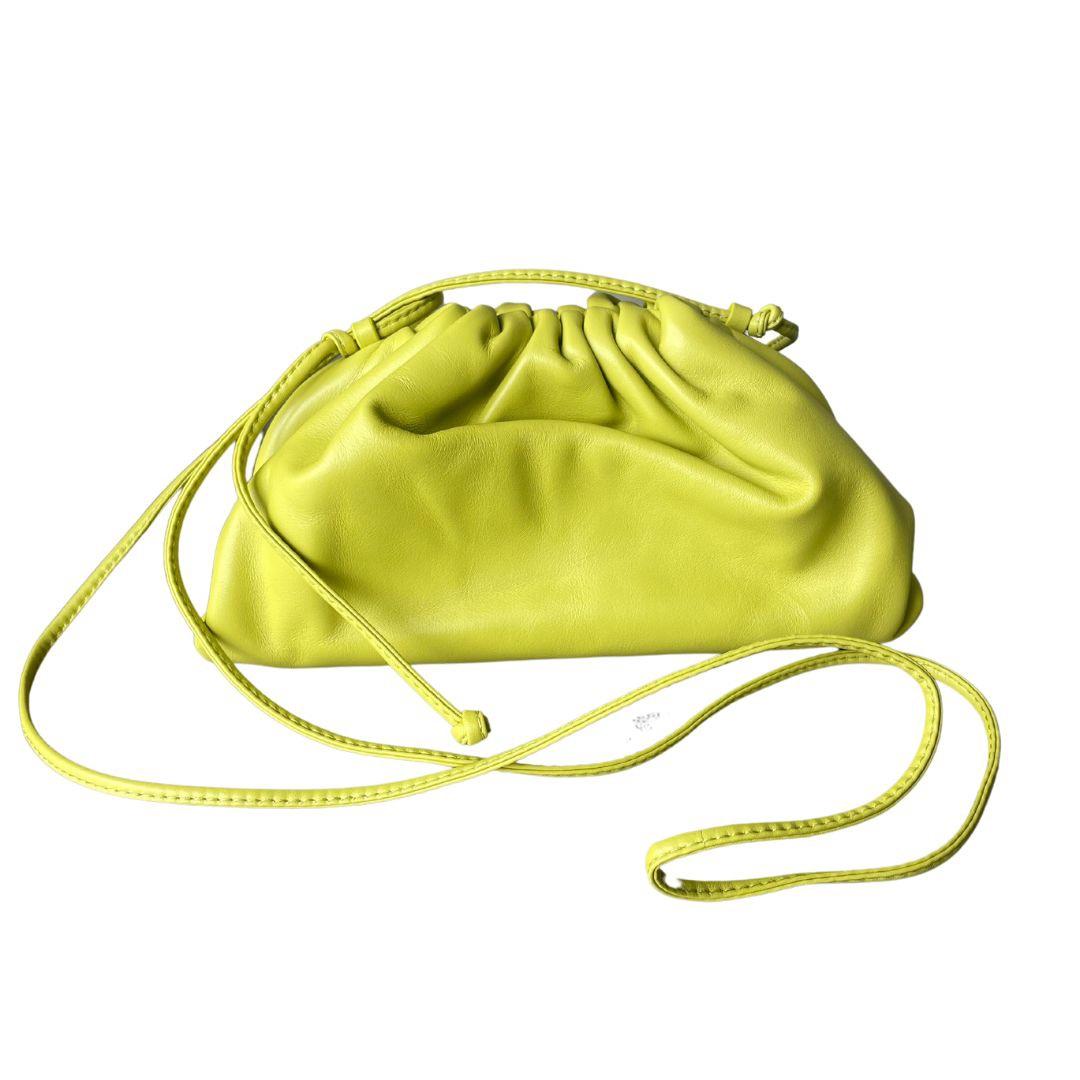 The Mini Pouch Kiwi Nappa Clutch Bag