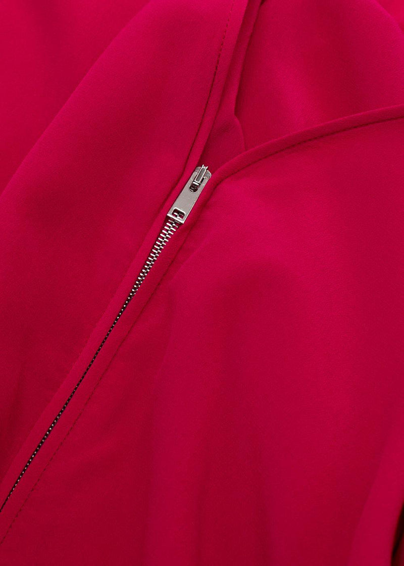 Stella McCartney Pink Belted Silk Midi Dress