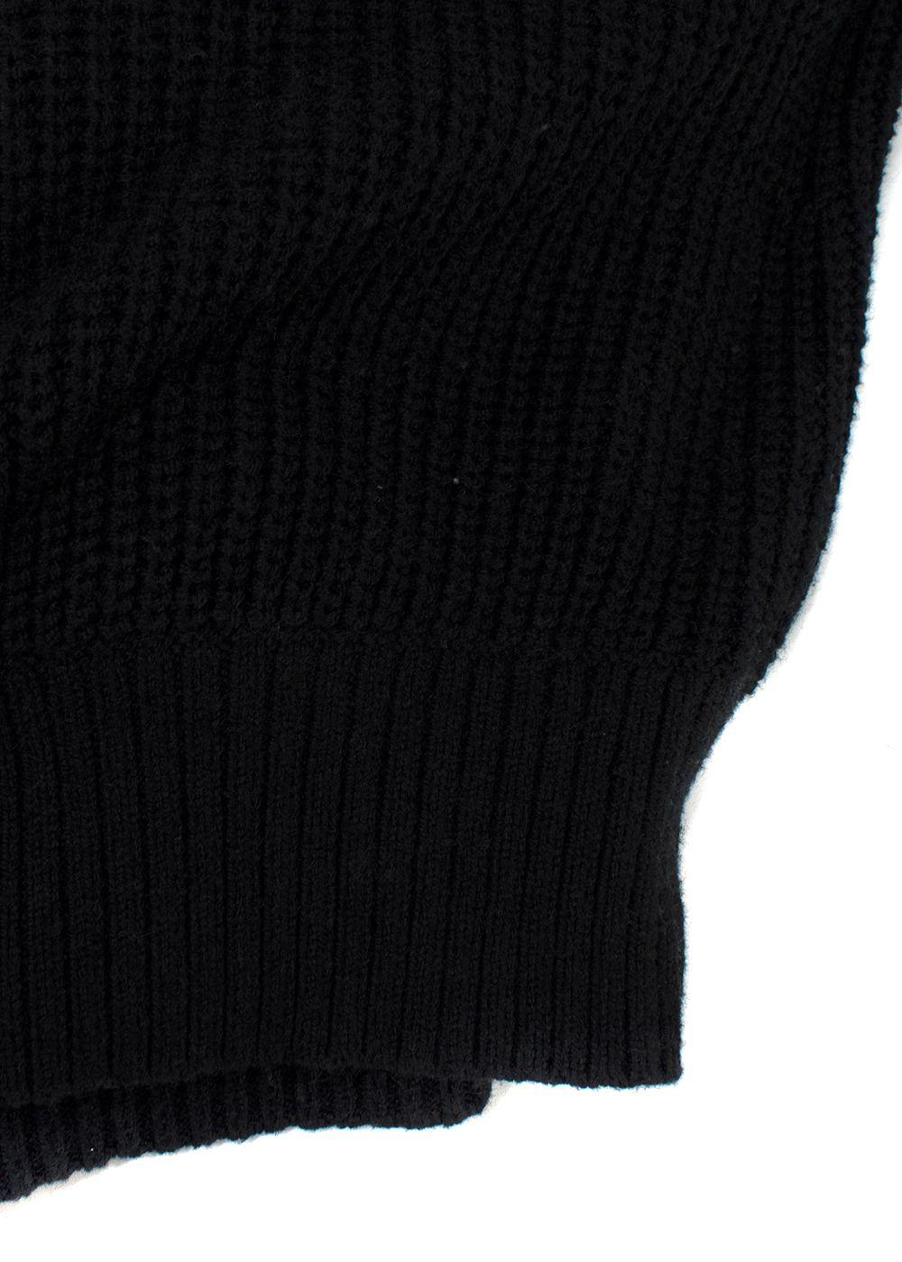Frame Black Rib Knit Jumper