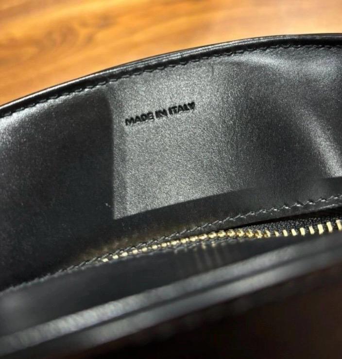 Celine Black Leather Tote
