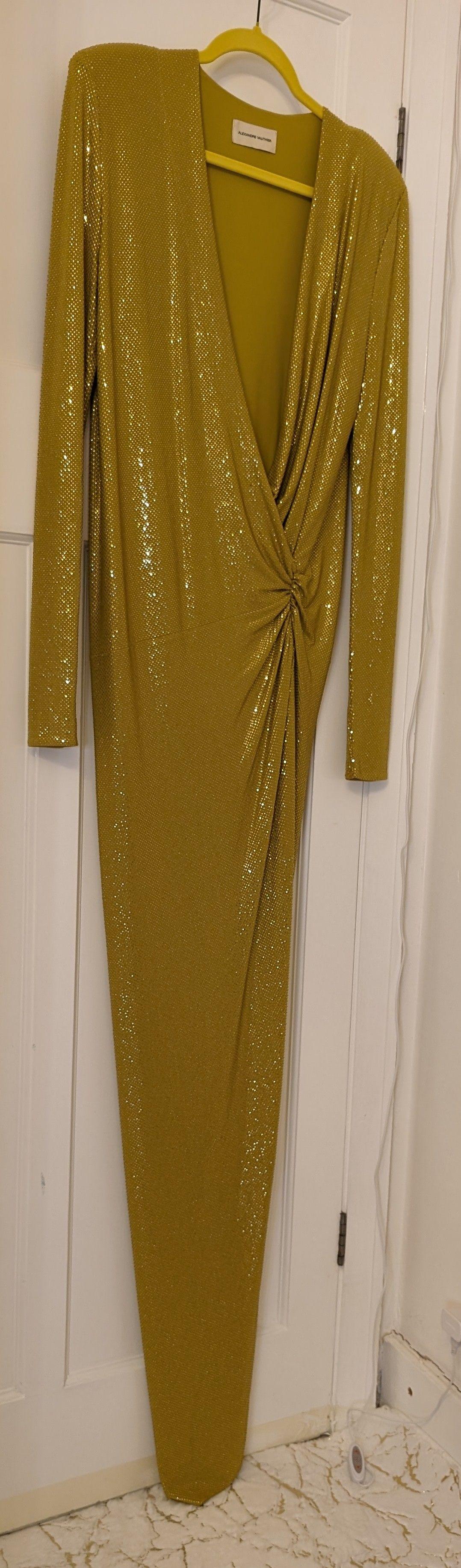 Alexandre Vauthier Crystal Embellished Gown
