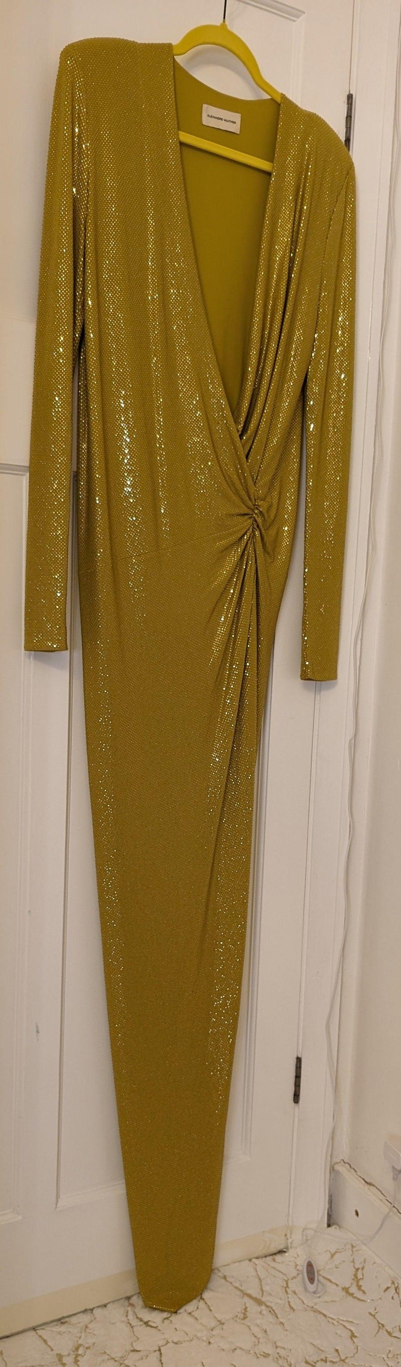 Alexandre Vauthier Crystal Embellished Gown