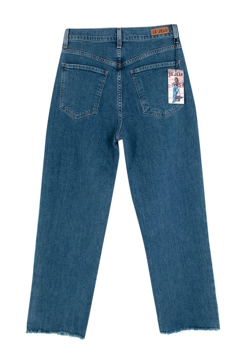 Le Jean Relaxed Straight Jeans