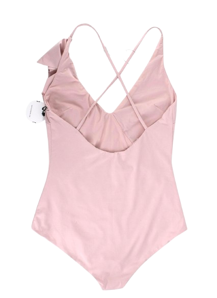 Marysia Pink Ruffle Swimsuit