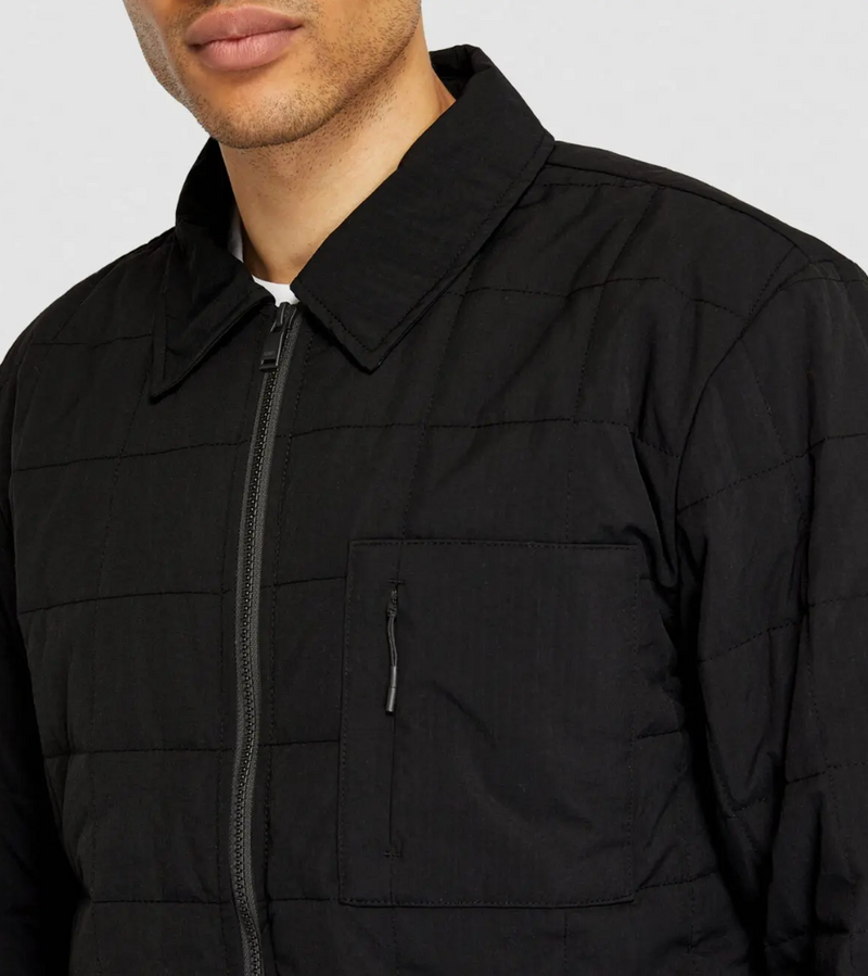Rains Quilted Zip-up Jacket