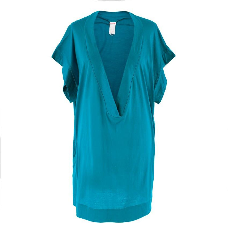 Eres Turquoise Oversize T-Shirt