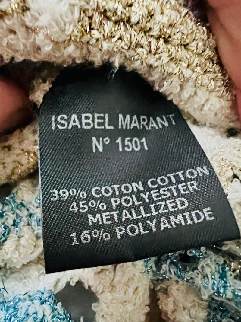 Isabel Marrant Multicoloured Crochet Cardigan