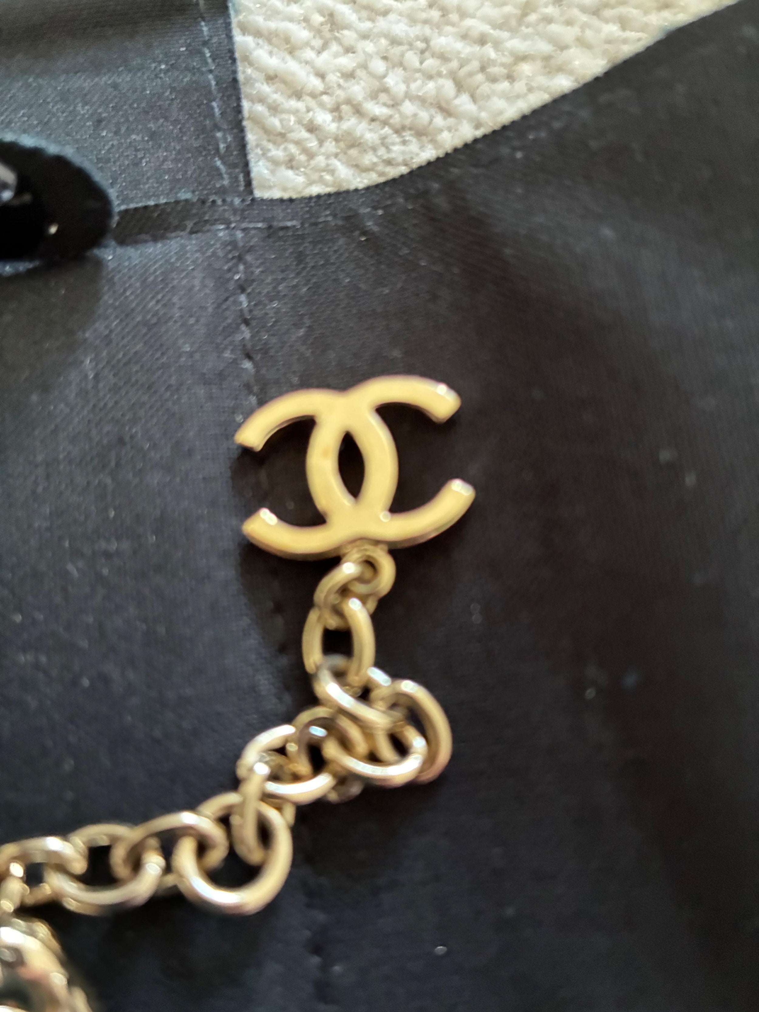 Chanel CC Lock Charm Bracelet