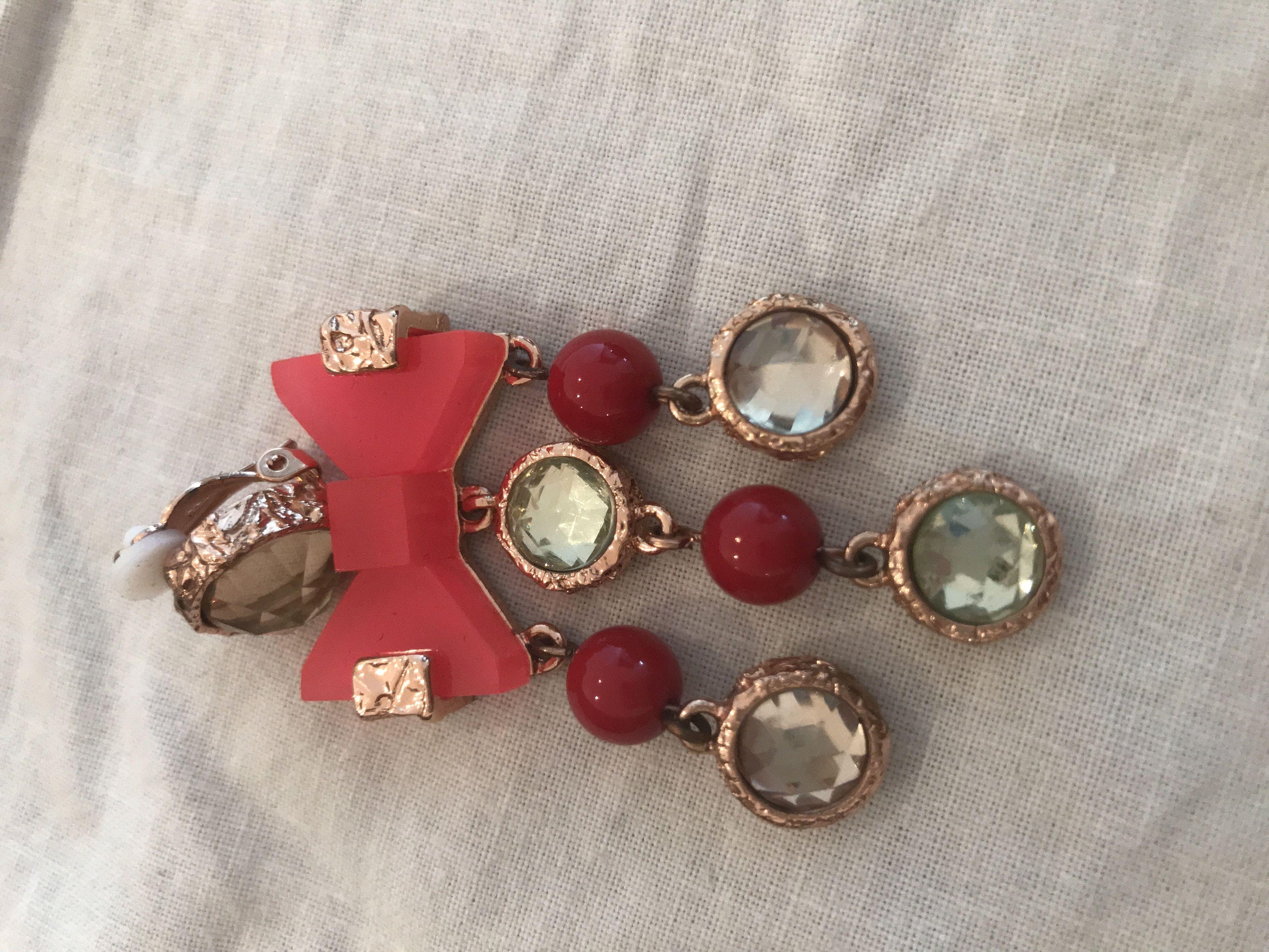Marc Jacobs crystal earrings