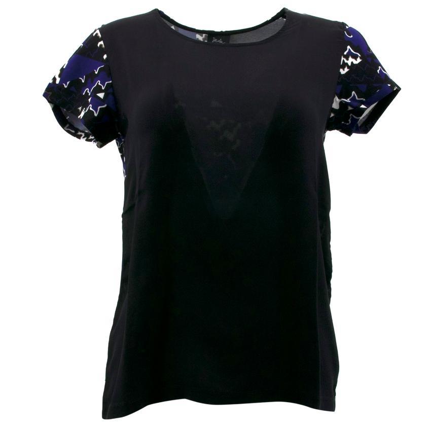 Daslu Black Silk Top