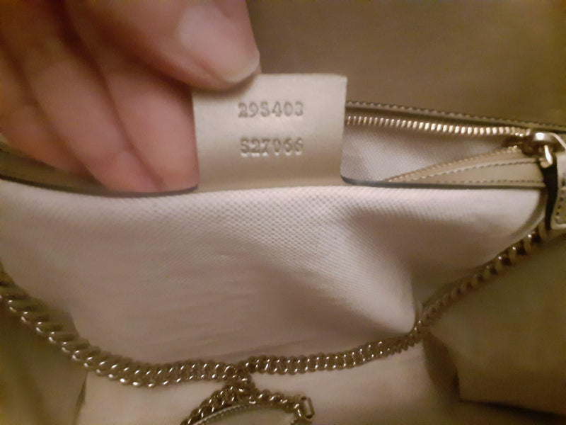 Metallic gold leather large Emily bag