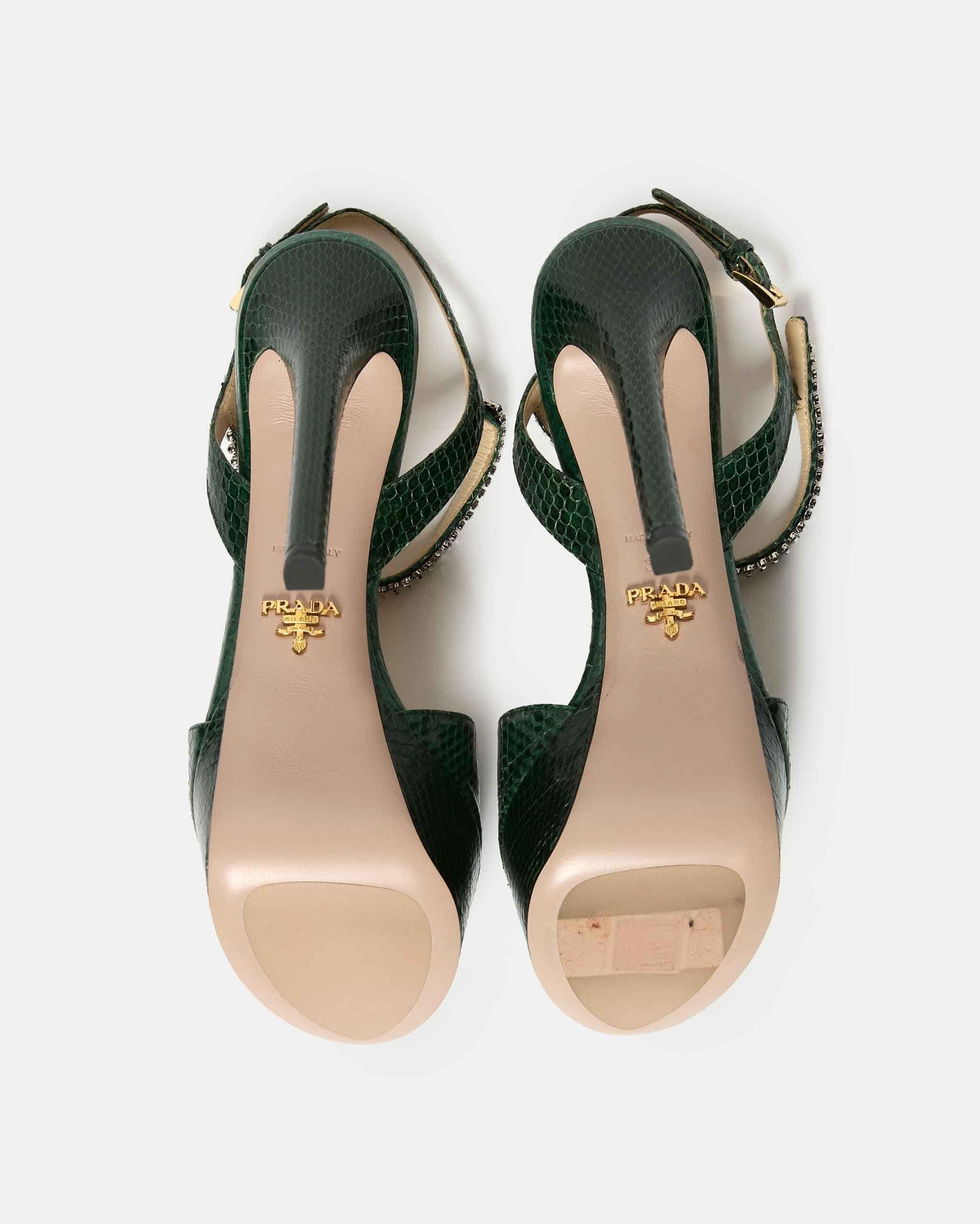 Prada Platform Sandals