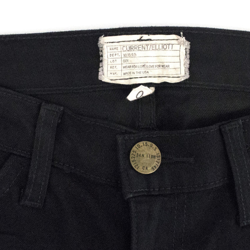 Current Elliot black Skinny Engine jeans