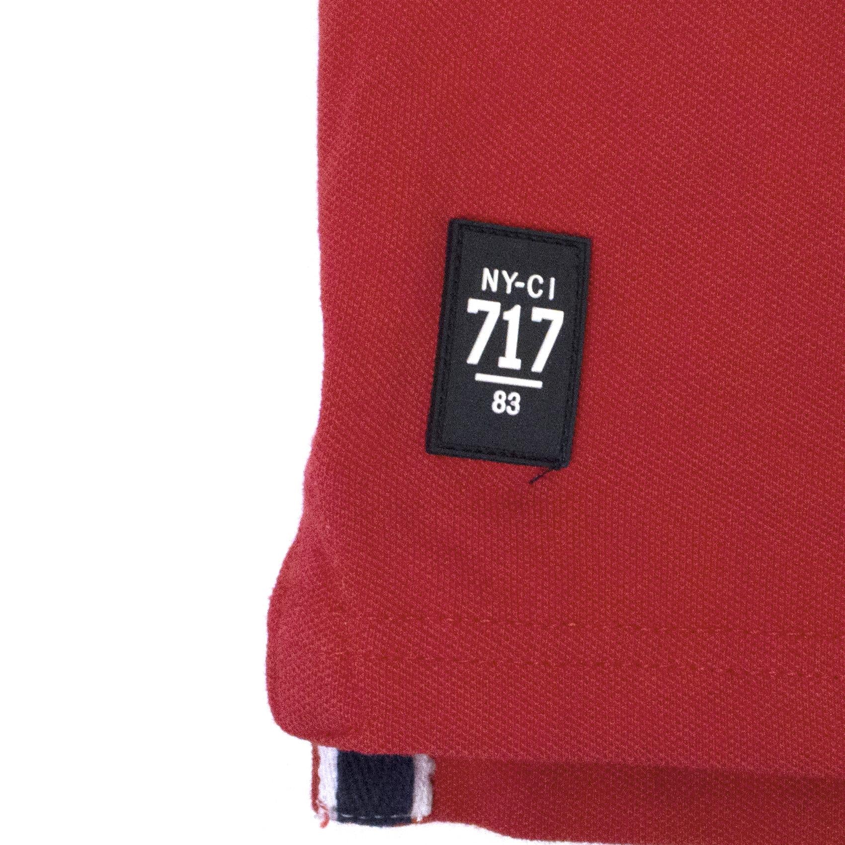 SevenOneSeven Red Jacket and Applique Polo Shirt