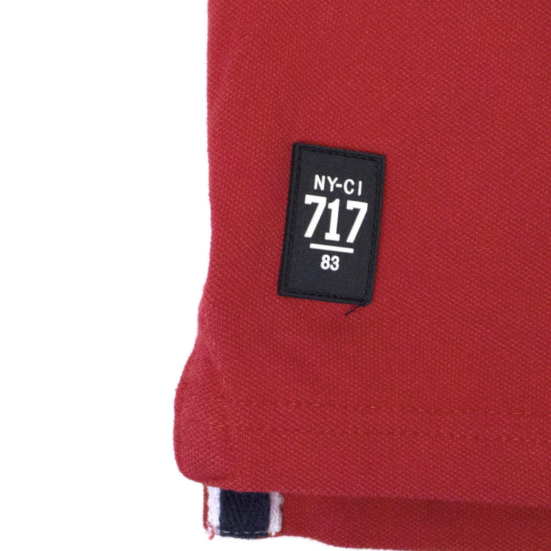 SevenOneSeven Red Jacket and Applique Polo Shirt