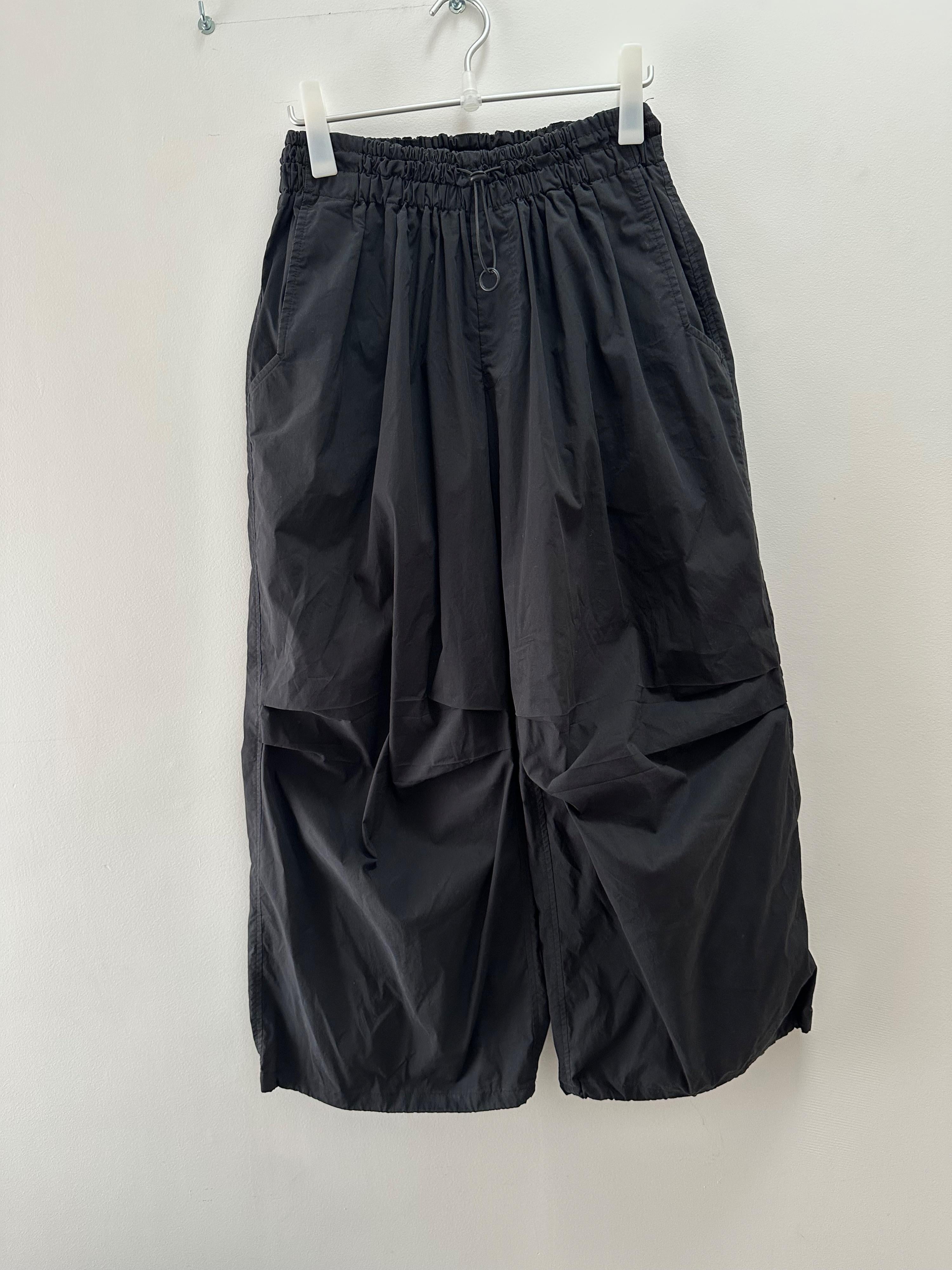 Yohji Yamamoto Black Parachute Pants