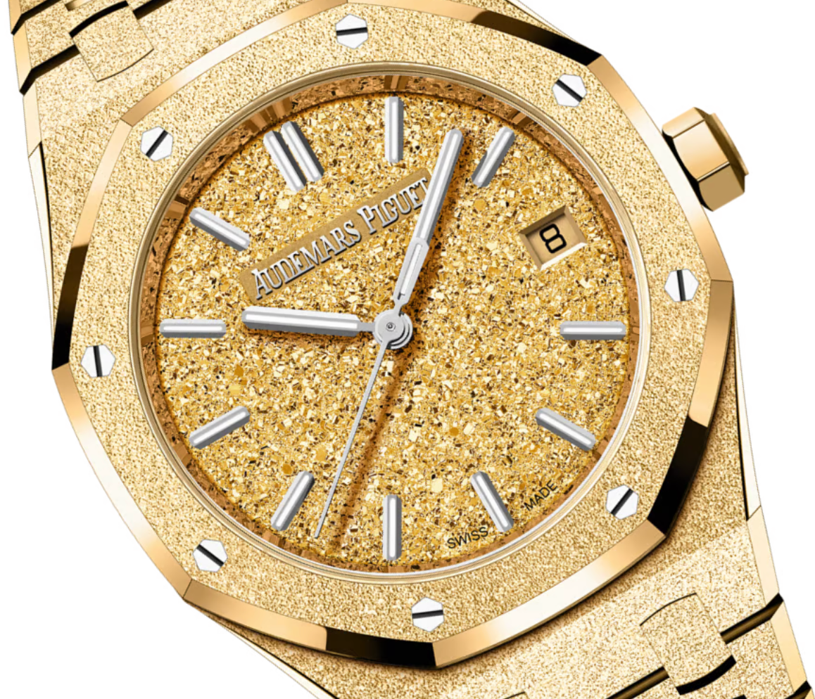 Audemars Piguet Royal Oak Frosted Gold Self Winding 34mm