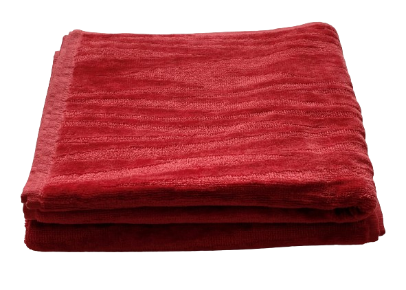 Missoni Home Set of 2 Red Cotton Towels