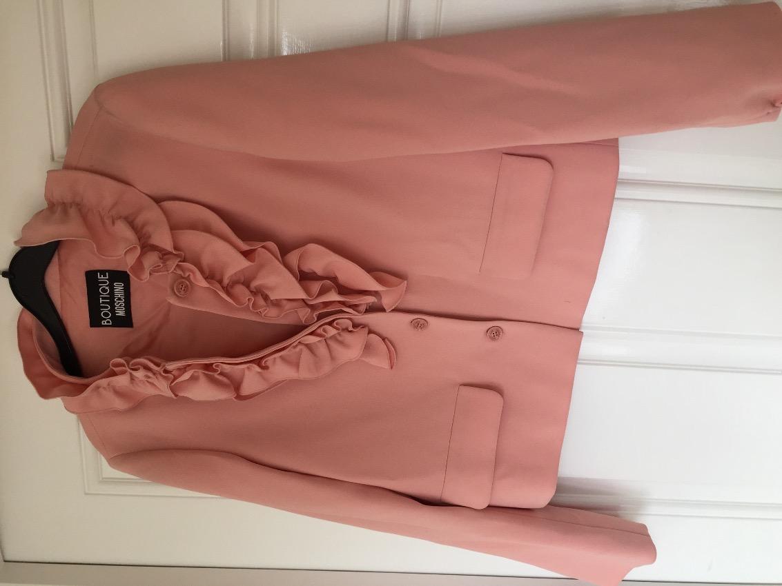 Moschino Pink Ruffle Jacke