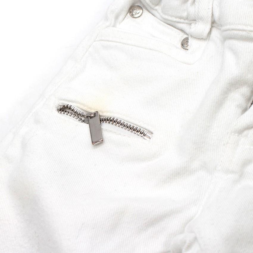 Roberto Cavalli White Skinny Jeans
