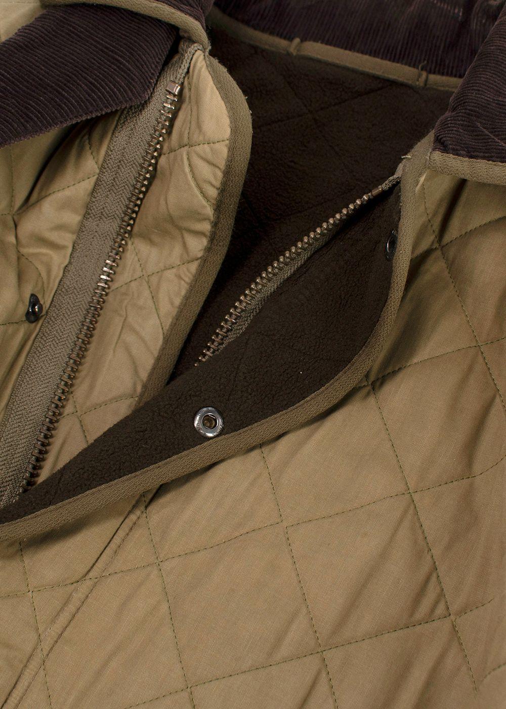 Barbour Khaki Quilted Jacket