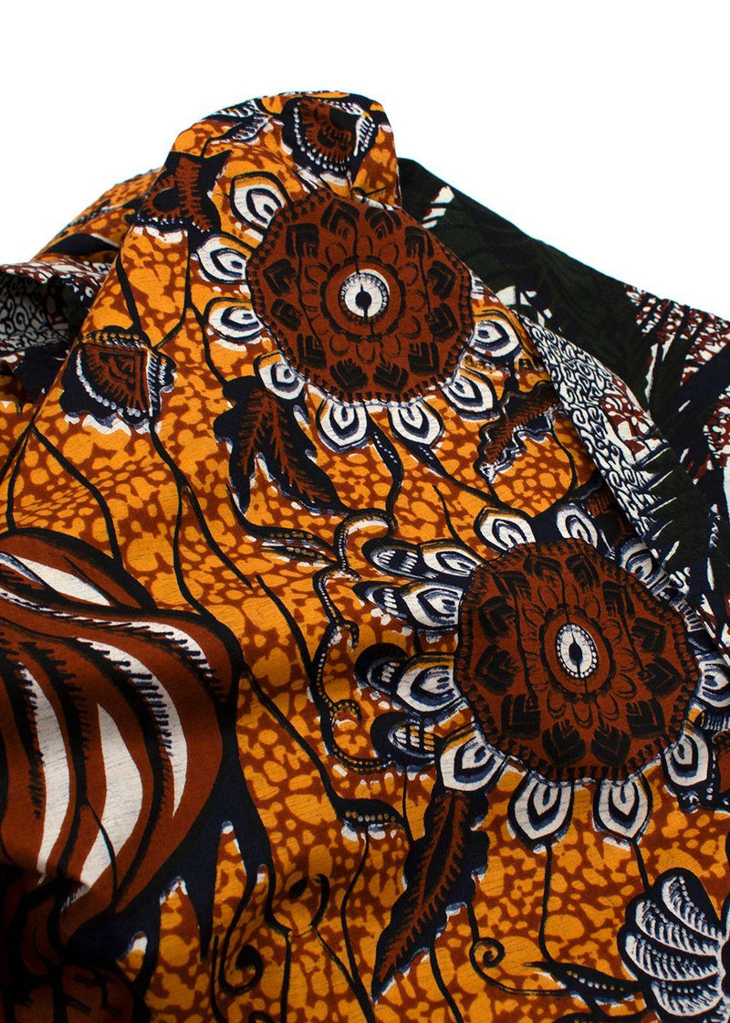 Dior Yellow Aztec Shirt