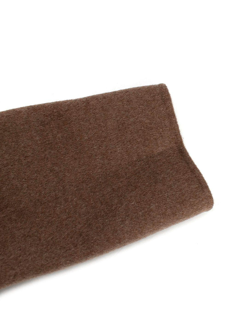 Lafayette 148 Brown Double-face Wool Jacket