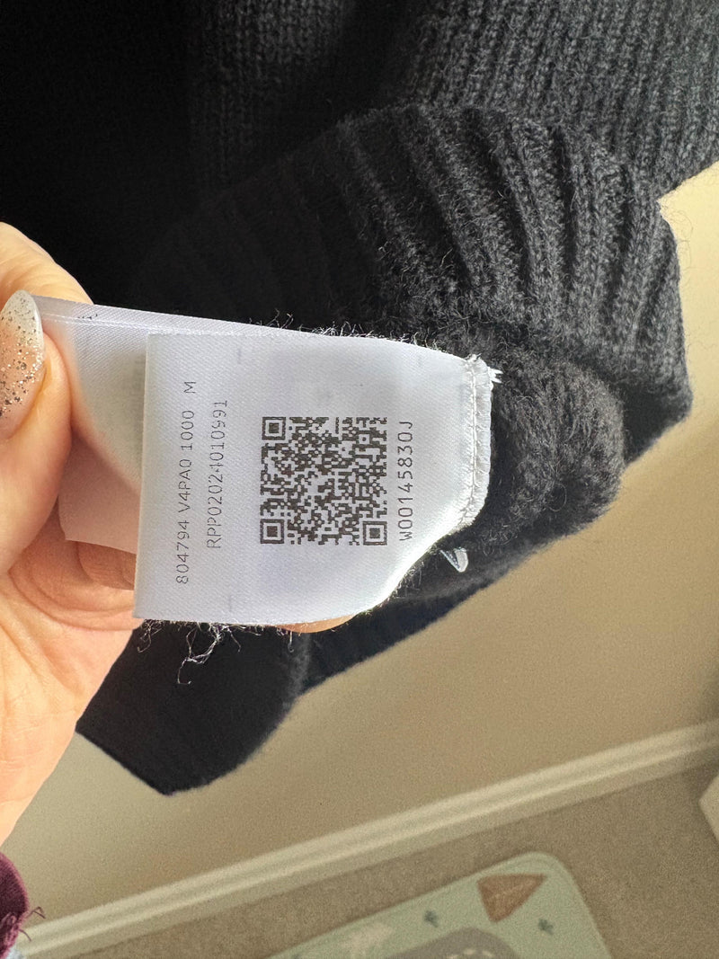 Bottega Veneta Black Knit Jumper