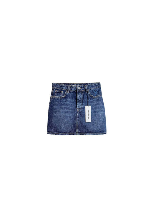 Denim Mini Skirt