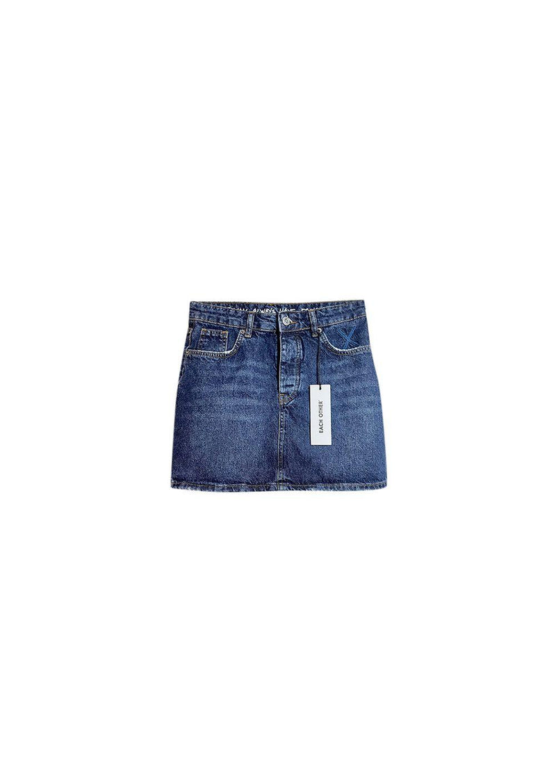 Denim Mini Skirt
