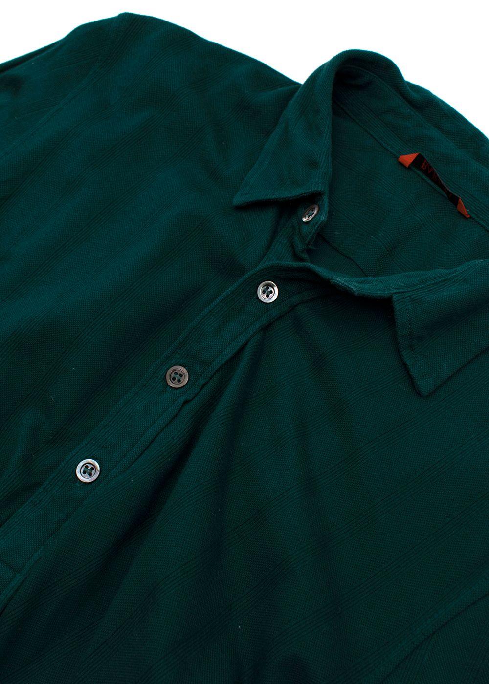 Teal Cotton Polo Shirt
