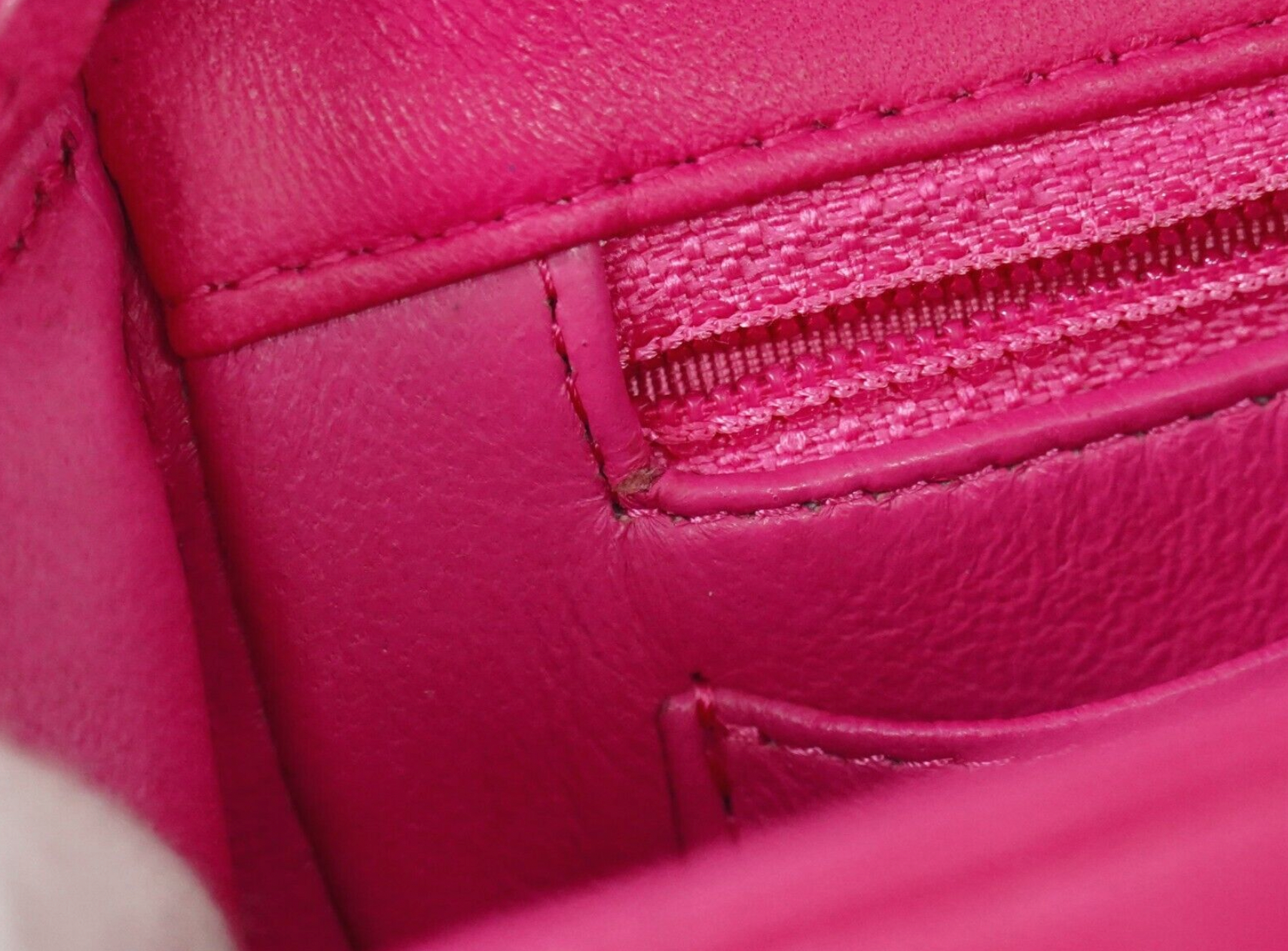 Chanel Mini Timeless Single Flap Pink Leather Bag
