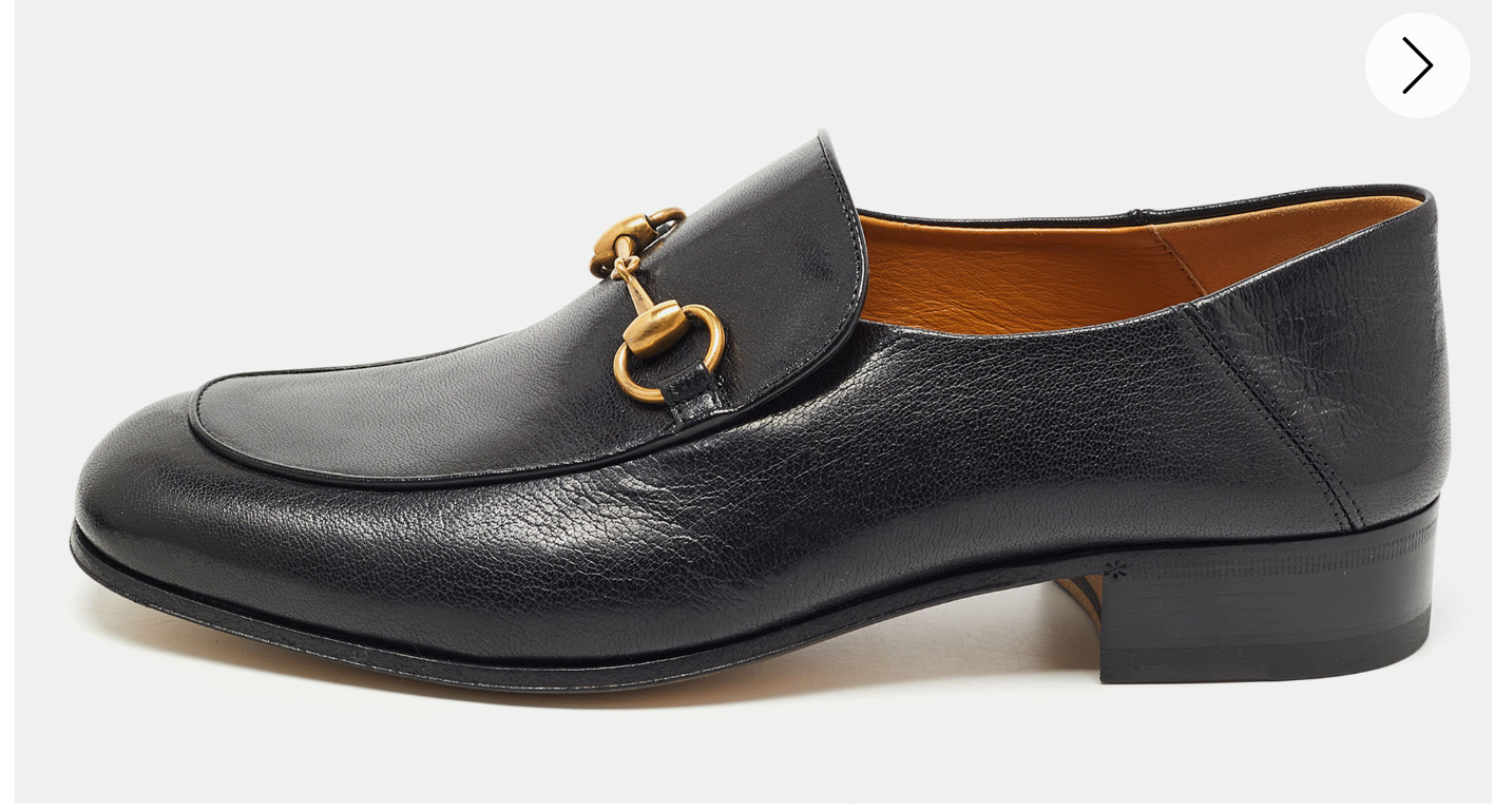 Black Leather Jordaan Horsebit Loafers