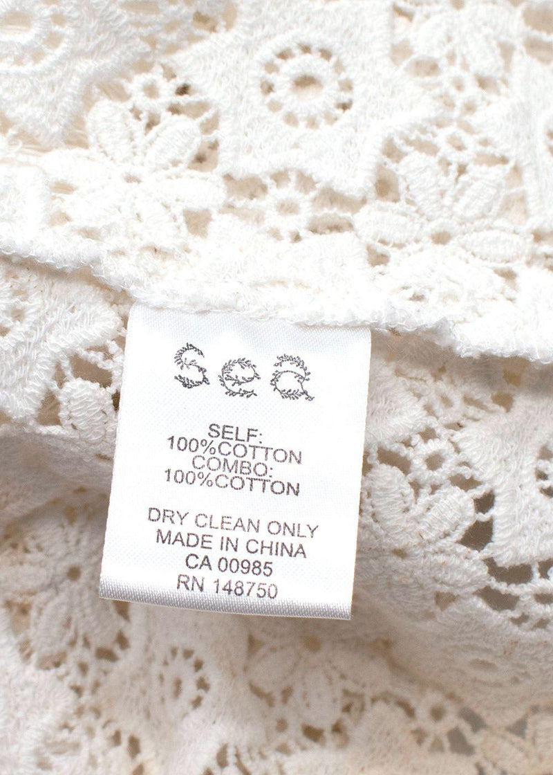 Sea New York Crochet Tassel Top