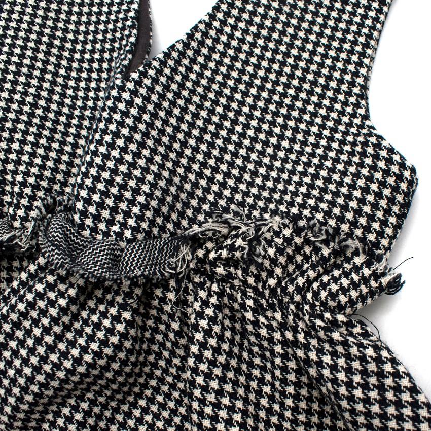 Black & White Gingham Dress