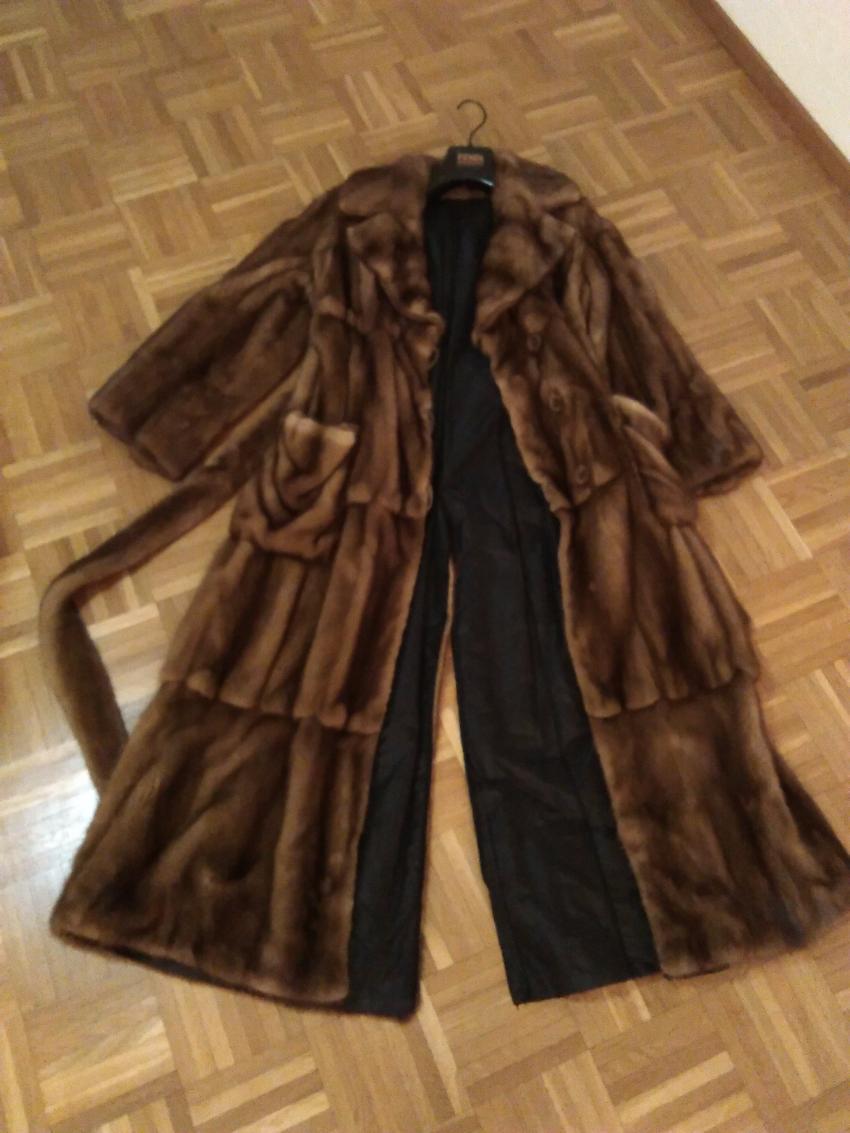 Fendi wild Mink Reversible Fur coat