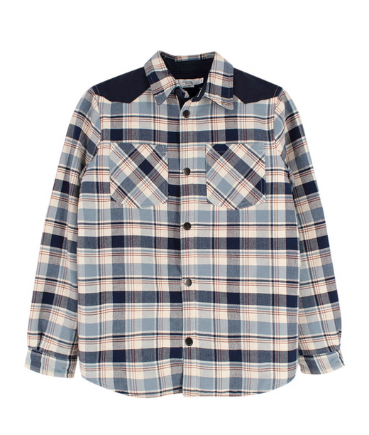 Bonpoint Kids 12Y Padded Long Sleeve Shirt