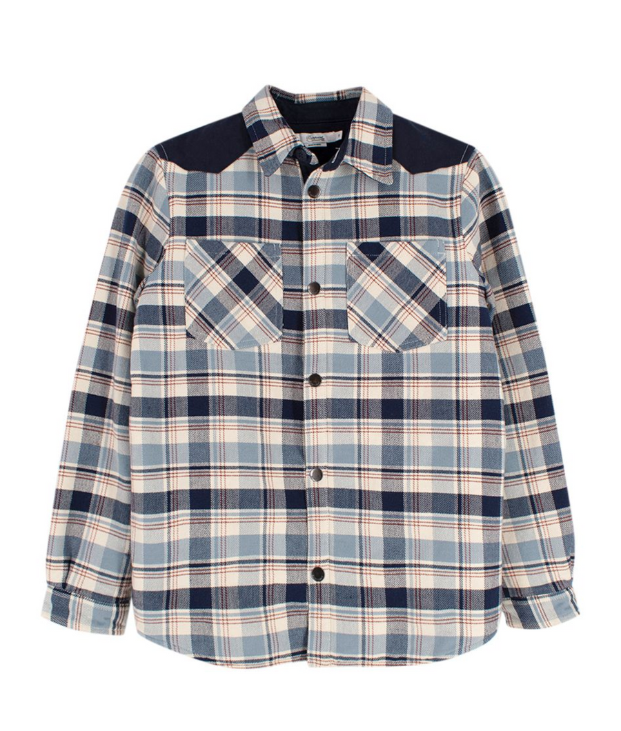 Bonpoint Kids 12Y Padded Long Sleeve Shirt