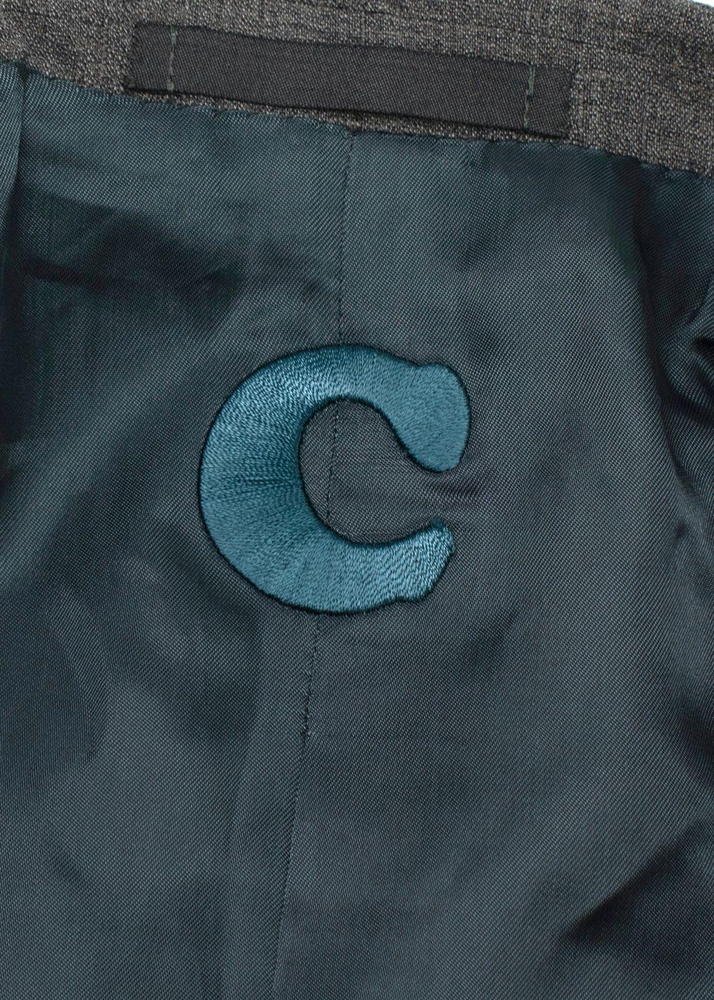 Caruso Grey Double Breasted Suit