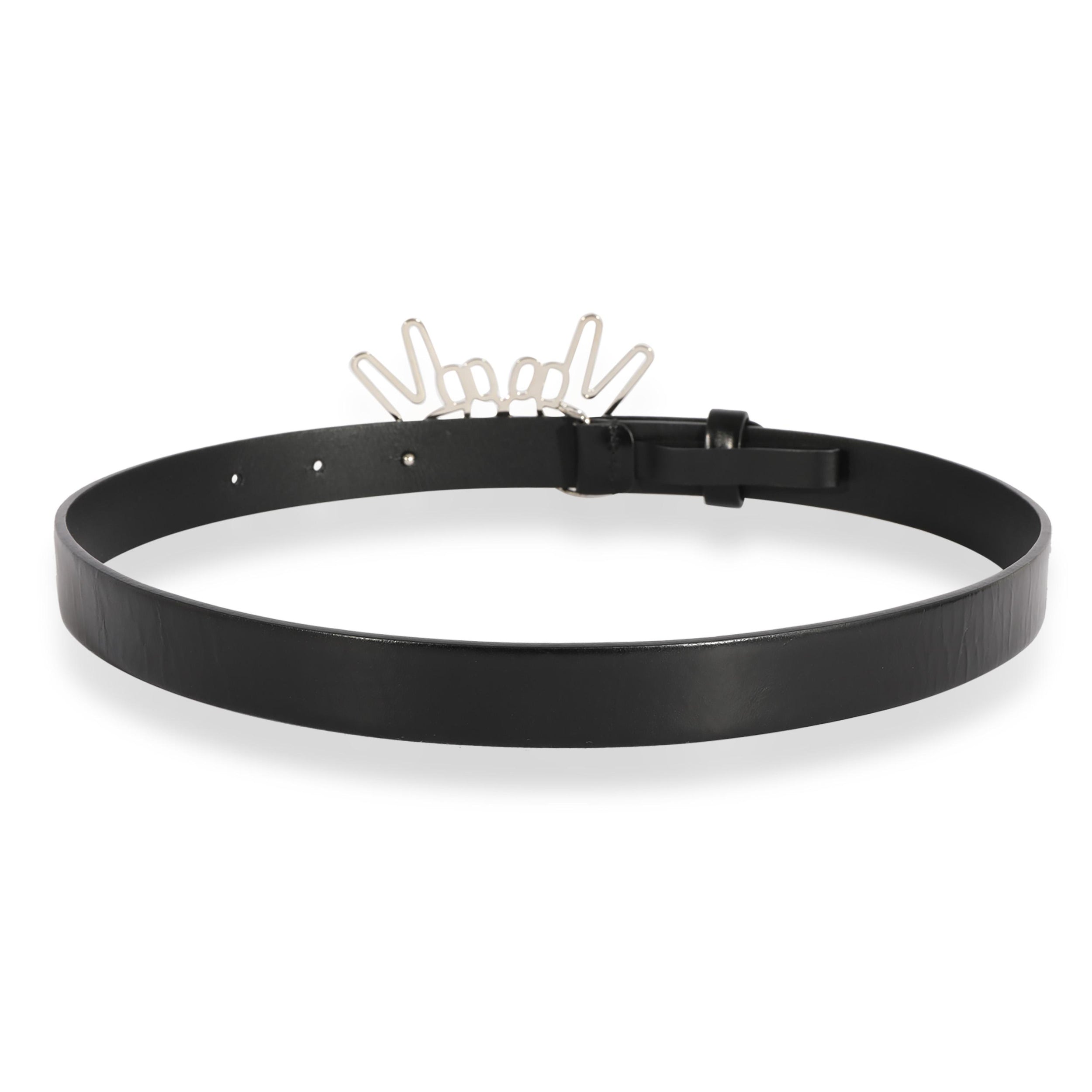 Chanel  Crystal Peace Sign Emoji Belt 65/26