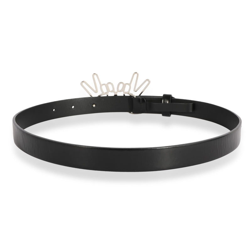 Chanel  Crystal Peace Sign Emoji Belt 65/26