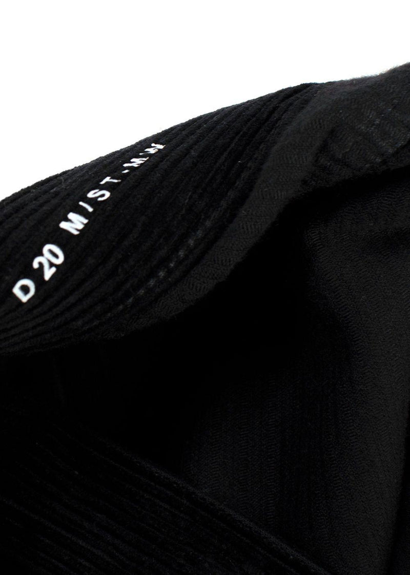 Saint Laurent Black Corduroy Trousers