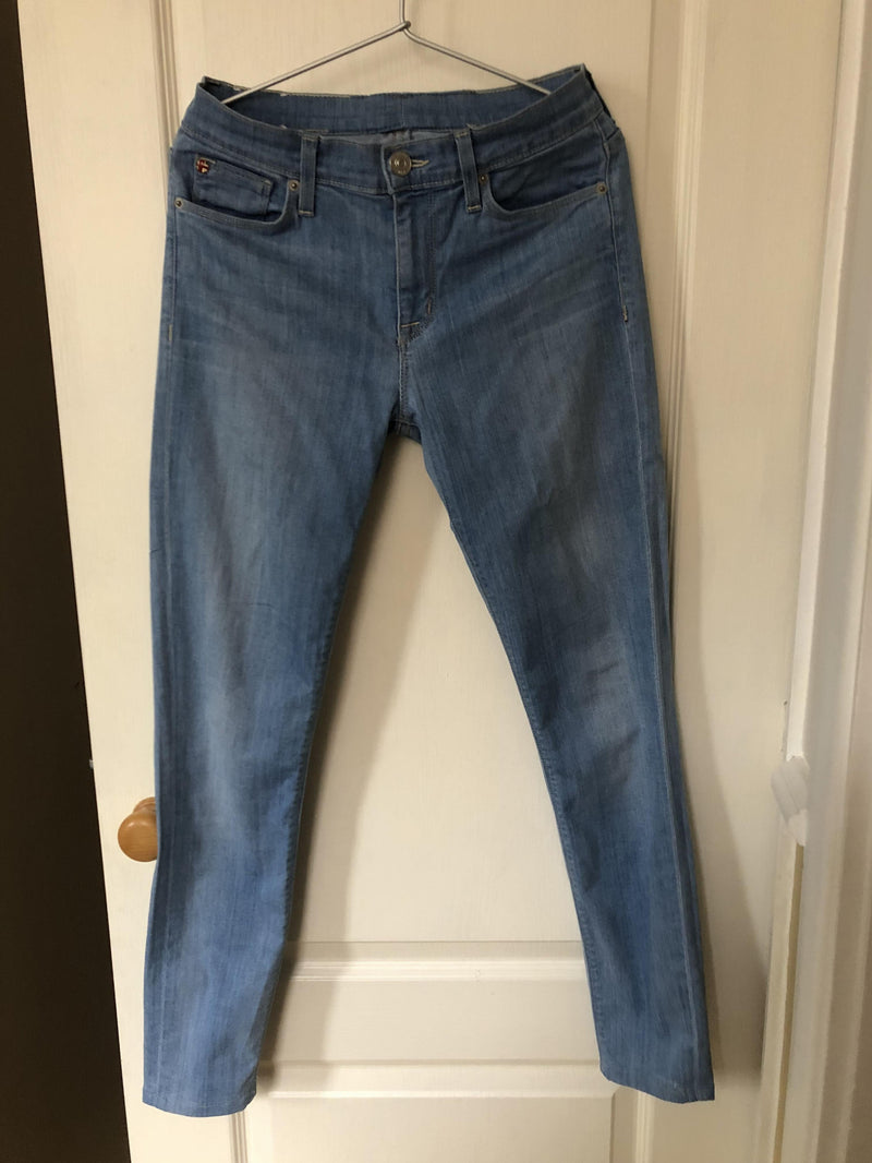 Hudson mid rise nico super skinny jeans
