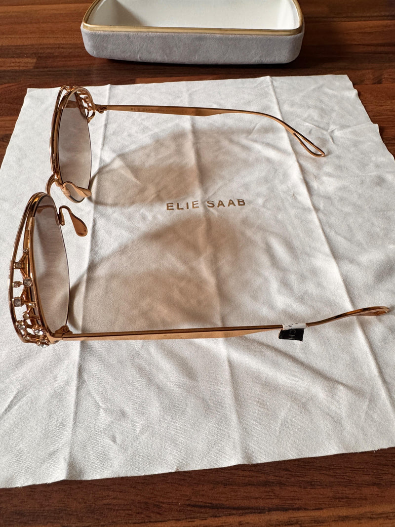 Diamante Set Elie Saab Sunglasses