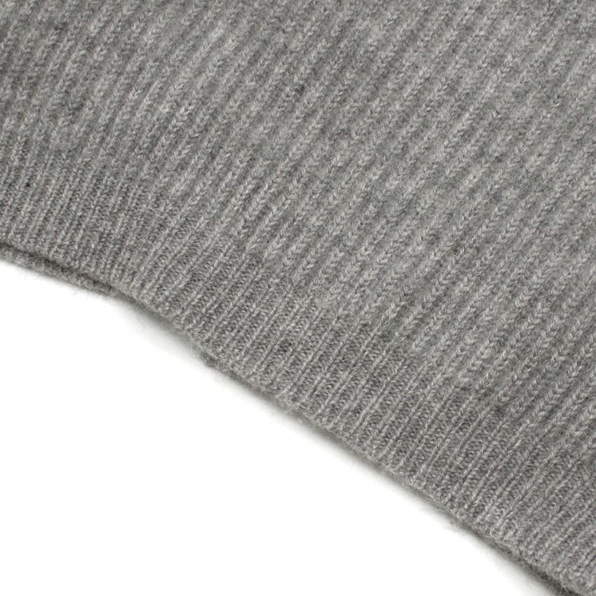 Oscar Et Valentine 9M Grey Shawl Knit Cardigan